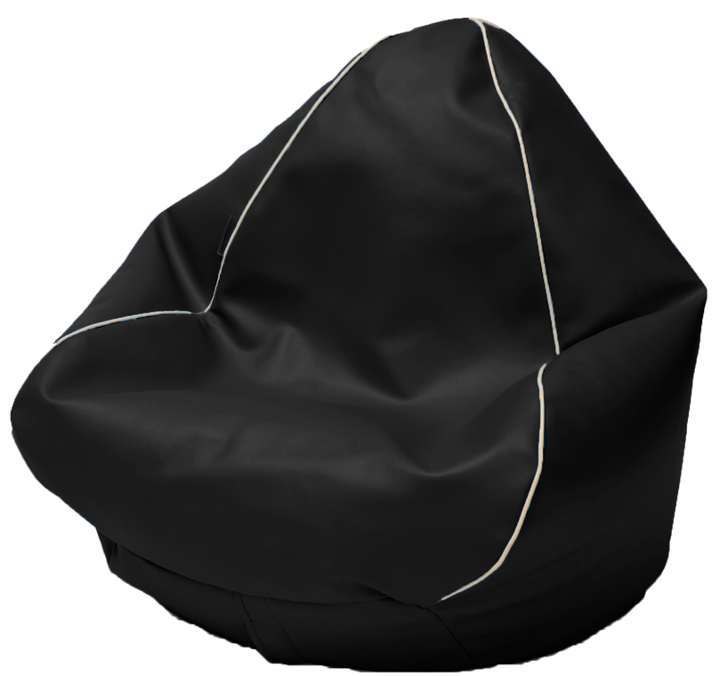 Kids Retro Vinyl Austex Bean Bag in Assorted Colours - 1 to 4 Years old