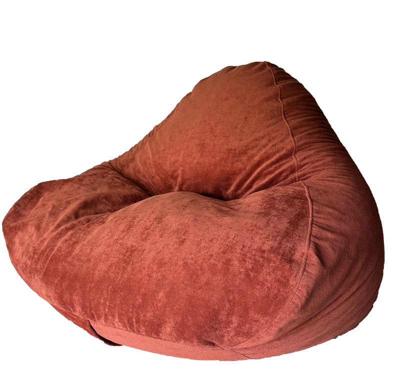 Terrance Burnt Orange Bean Bag