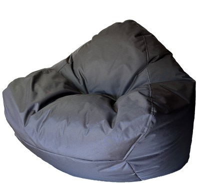 Charcoal Slate Grey Outdoor Waterproof Bean Bag