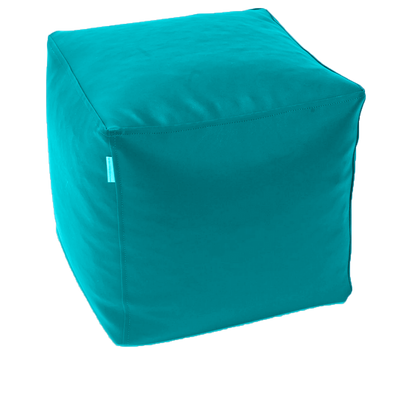 Classic Cube Vinyl Austex Ottoman in Assorted Colours