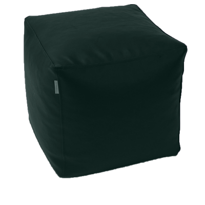 Classic Cube Vinyl Austex Ottoman in Assorted Colours