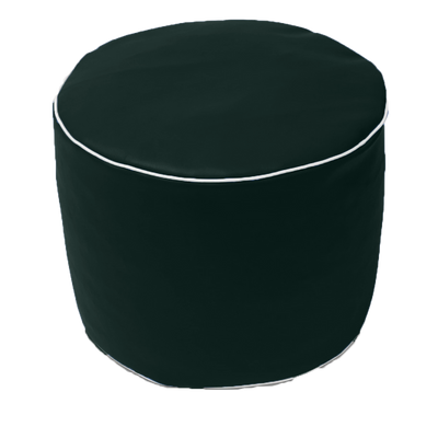 Retro Vinyl Austex Round Ottoman in Assorted Colours