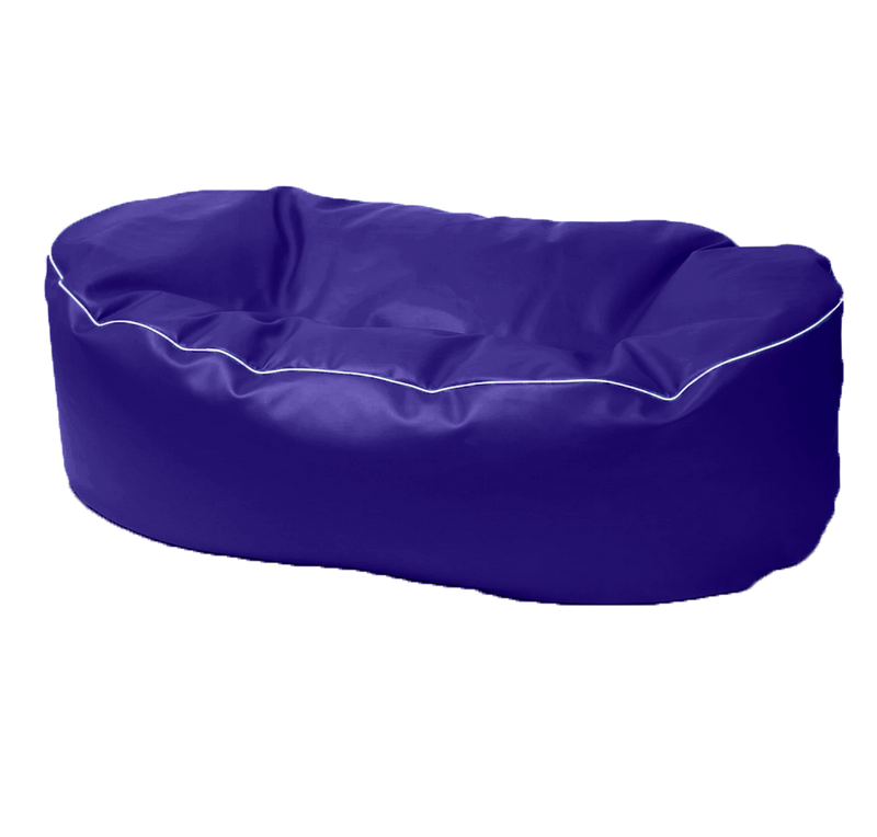 Retro 2 Metre Vinyl Austex Couch in Assorted Colours