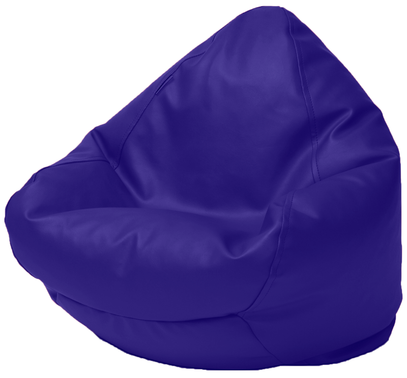 Kids Classic Vinyl Austex Bean Bag in Assorted Colours - 1 to 4 Years old