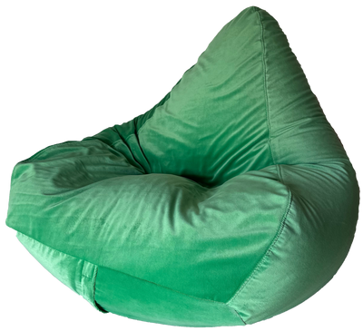 Warwick Lux Velvet Bean Bag In Assorted Colours *SALE - SPECIAL* Free Liner Included!