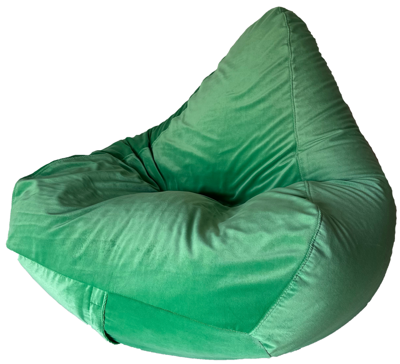 Warwick Lux Velvet Bean Bag In Assorted Colours *SALE - SPECIAL* Free Liner Included!