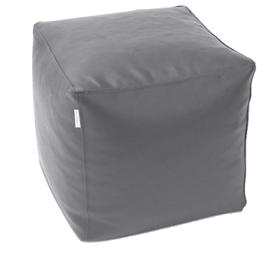 Classic Cube Vinyl Austex Ottoman in Assorted Colours