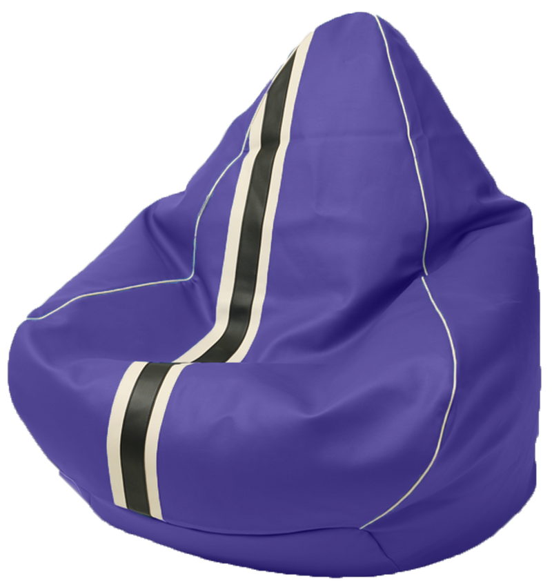 GT Vinyl Bean Bag in Grape Purple
