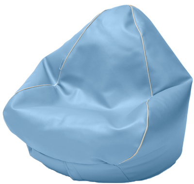 Kids Retro Vinyl Austex Bean Bag in Assorted Colours - 1 to 4 Years old