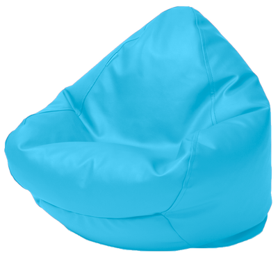 Kids Classic Vinyl Bean Bag in Assorted Colours - 1 to 4 Years old