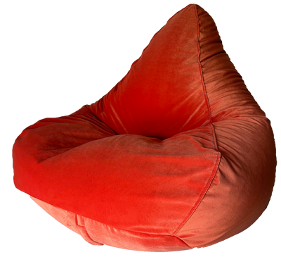 Warwick Lux Velvet Bean Bag In Assorted Colours *SALE - SPECIAL* Free Liner Included!