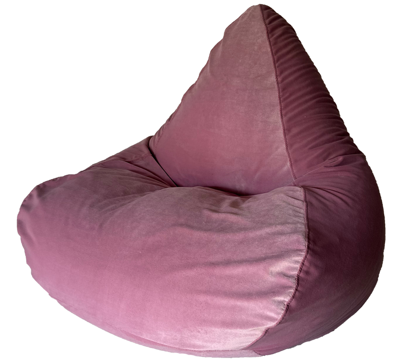 Warwick Lux Velvet Bean Bag In Assorted Colours *SALE - SPECIAL* Free Liner Included!