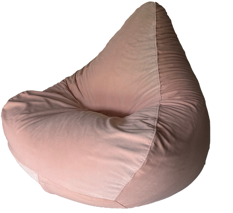 Warwick Lux Velvet Bean Bag In Assorted Colours *SALE - SPECIAL* Free Liner Included!