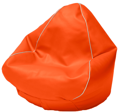 Kids Retro Vinyl Austex Bean Bag in Assorted Colours - 1 to 4 Years old