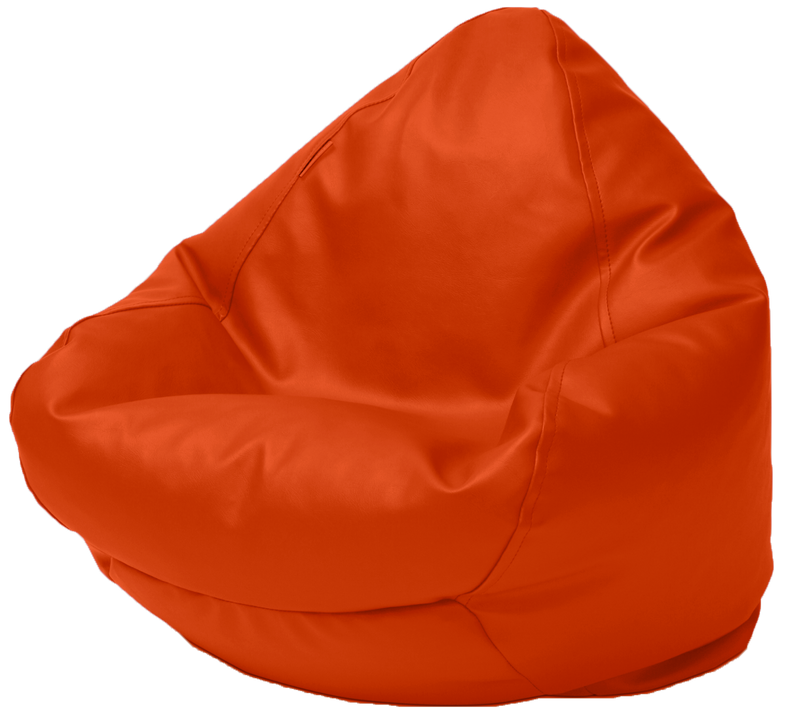Kids Classic Vinyl Austex Bean Bag in Assorted Colours - 1 to 4 Years old