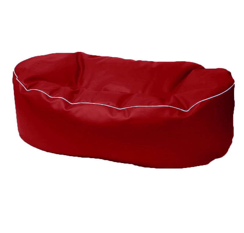 Retro 2 Metre Vinyl Austex Couch in Assorted Colours