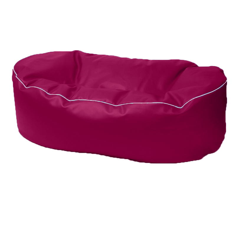 Retro 2 Metre Vinyl Austex Couch in Assorted Colours
