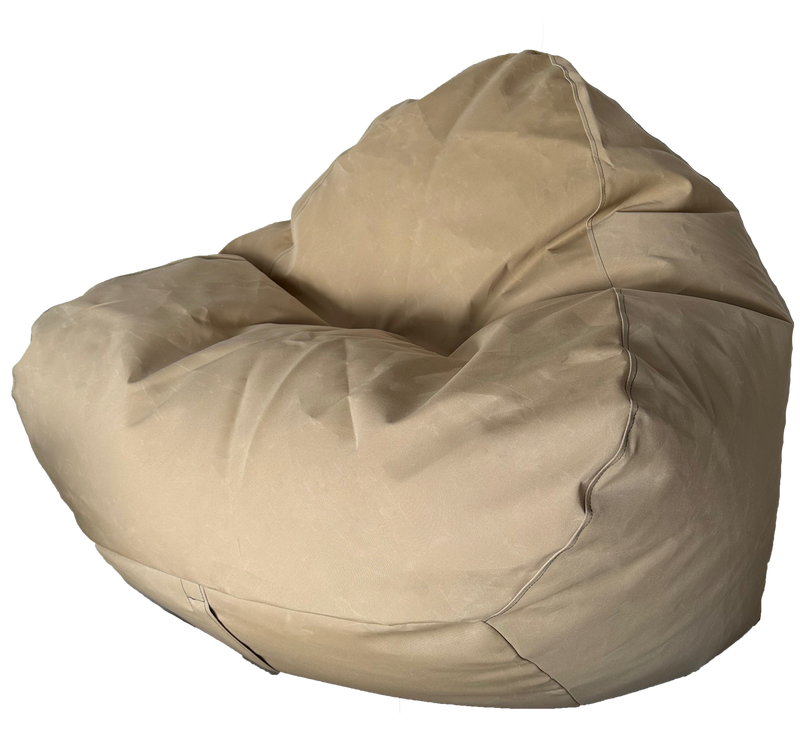 Innova Outdoor Waterproof Bean Bag in Custard Tan Brown