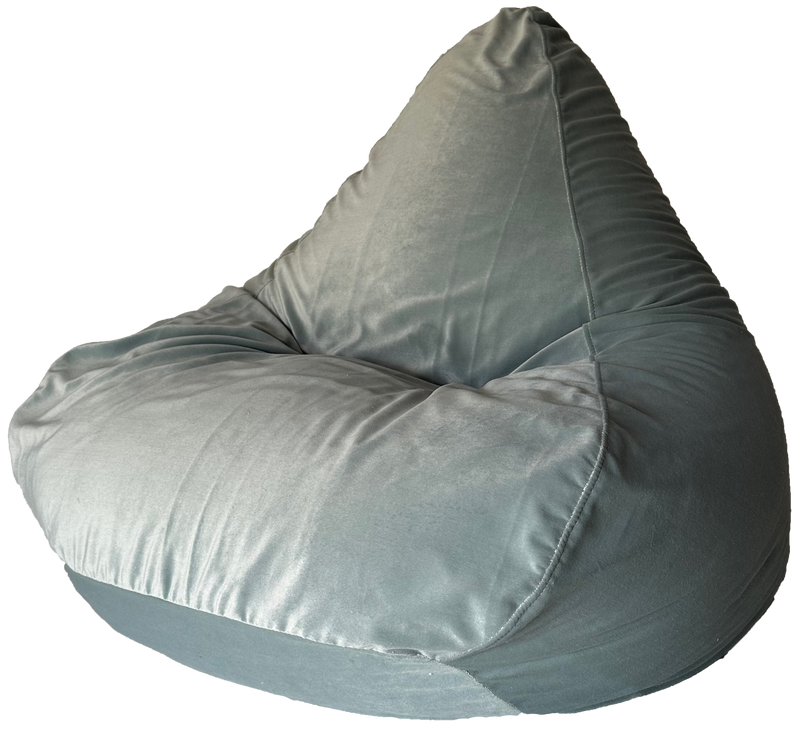 Warwick Lux Velvet Bean Bag In Assorted Colours *SALE - SPECIAL* Free Liner Included!