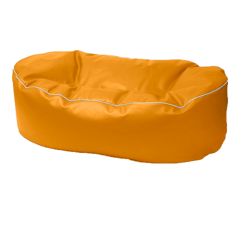 Retro 2 Metre Vinyl Austex Couch in Assorted Colours