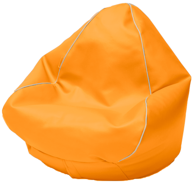 Kids Retro Vinyl Austex Bean Bag in Assorted Colours - 1 to 4 Years old