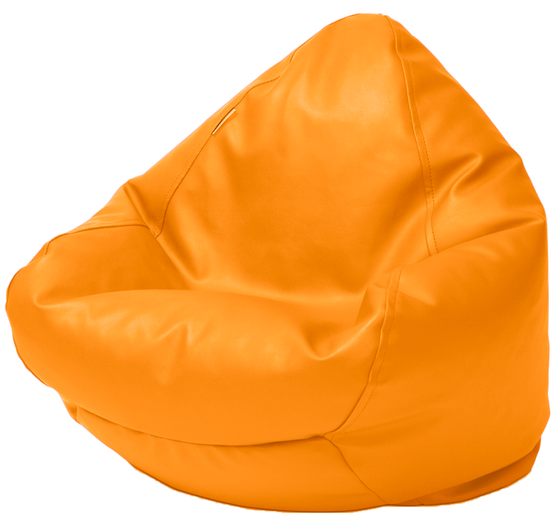 Kids Classic Vinyl Bean Bag in Assorted Colours - 1 to 4 Years old