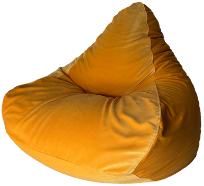 Warwick Lux Velvet Bean Bag In Assorted Colours *SALE - SPECIAL* Free Liner Included!