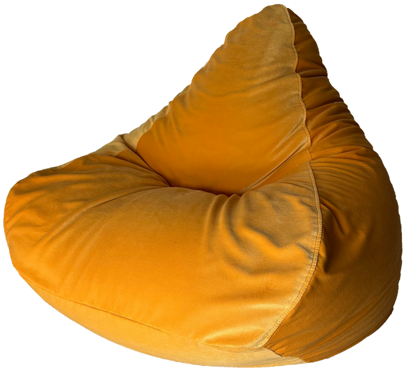 Warwick Lux Velvet Bean Bag In Assorted Colours *SALE - SPECIAL* Free Liner Included!