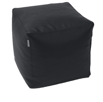 Classic Cube Vinyl Austex Ottoman in Assorted Colours