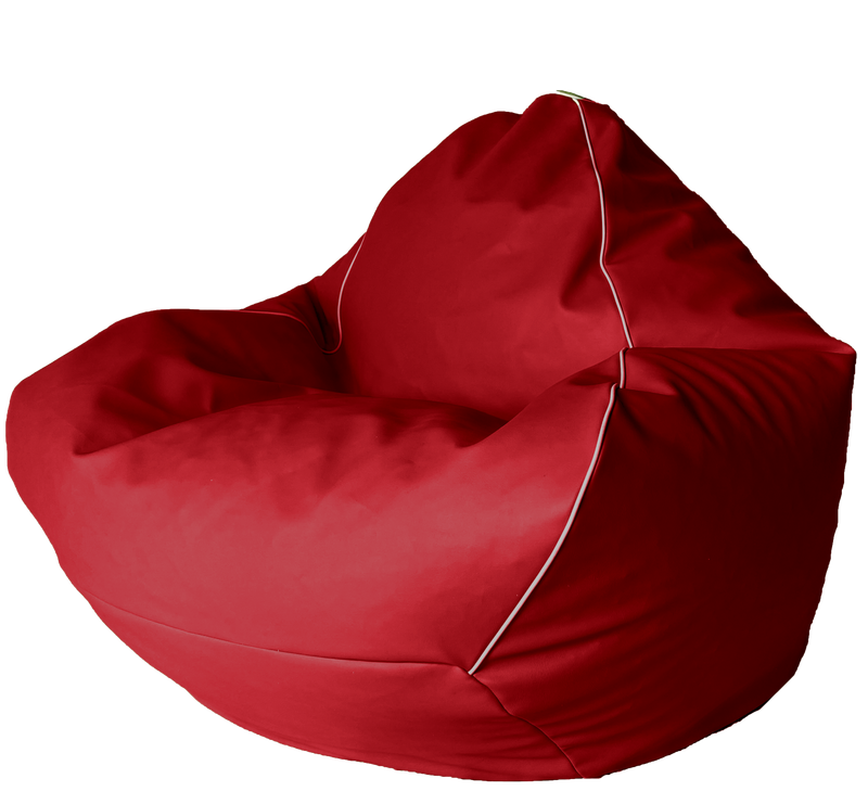 Retro Vinyl Austex Bean Bag in Assorted Colours