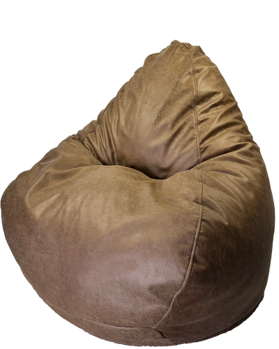 Vintage Antique Leather Look Style Luxury Bean Bag in Assorted Colours