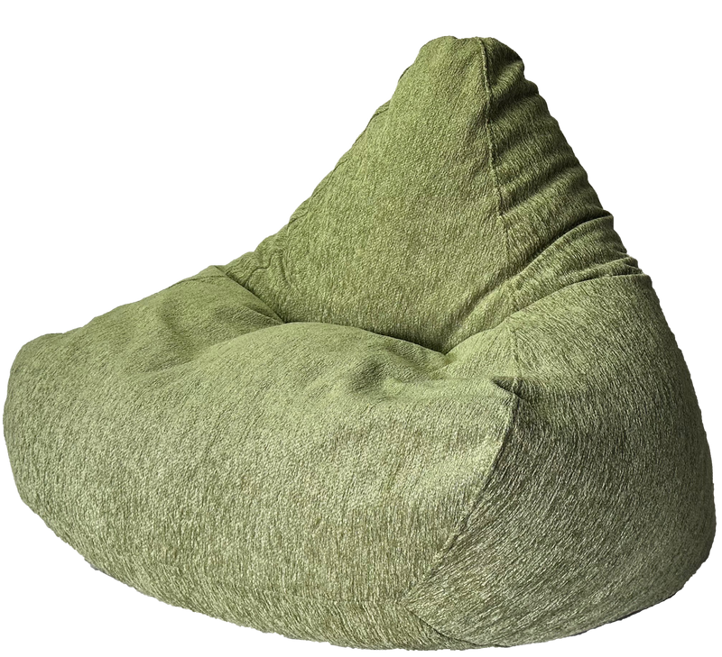 Woven Brushed Super Soft Cord Bean Bag in Assorted Colours