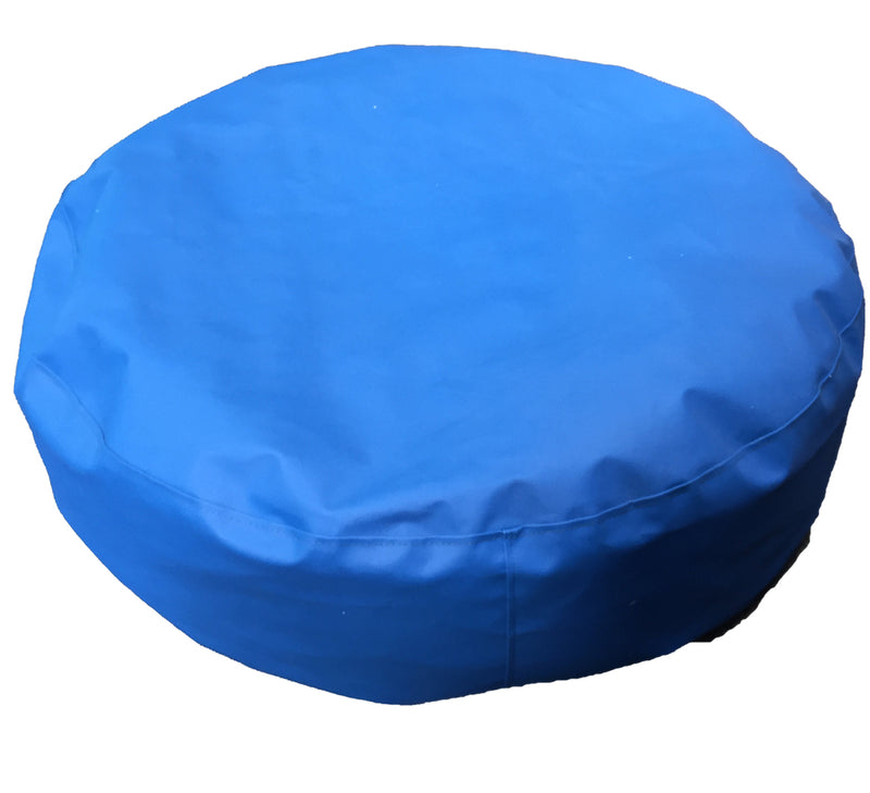 Dog Bed Tornado Vinyl Round in Light Blue