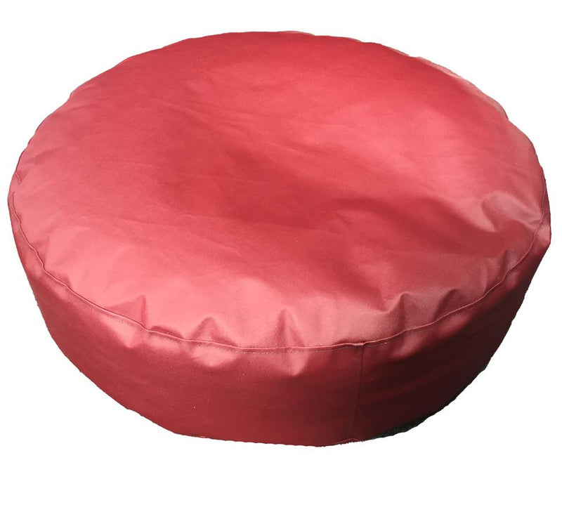 Dog Bed Tornado Vinyl Round in Red