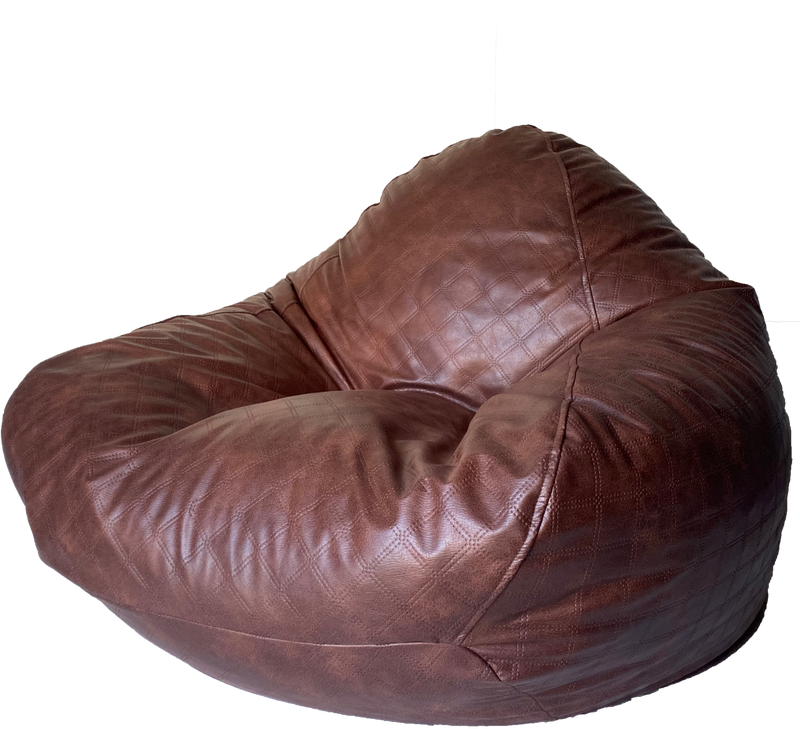 Chesterfield Bean Bag in Saddle