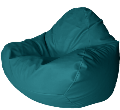 Classic Vinyl Bean Bag in Cactus Teal Green