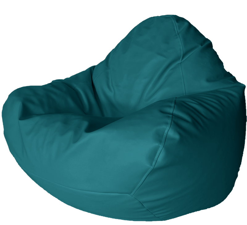 Classic Vinyl Bean Bag in Cactus Teal Green