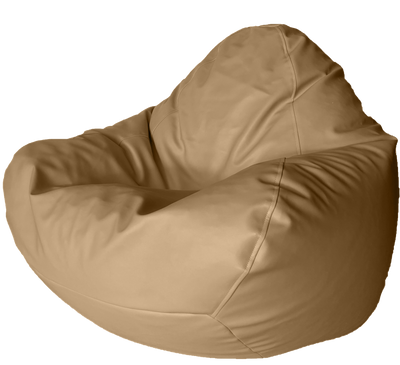 Classic Vinyl Bean Bag in Clay