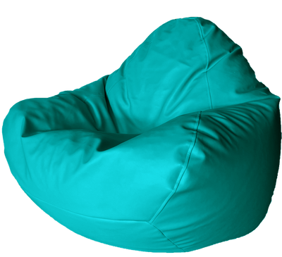 Classic Vinyl Bean Bag in Emerald Green