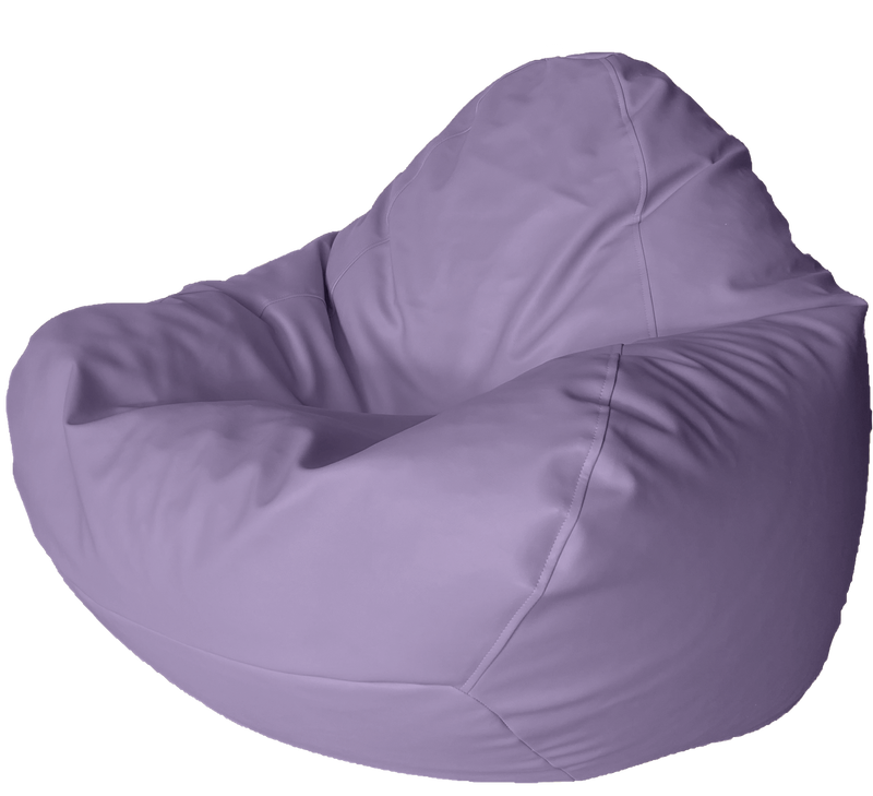 Classic Vinyl Bean Bag in Lilac