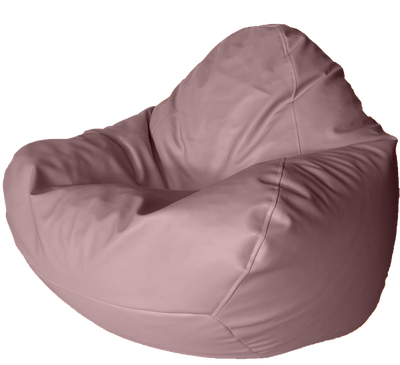 Classic Vinyl Bean Bag in Mink Pink