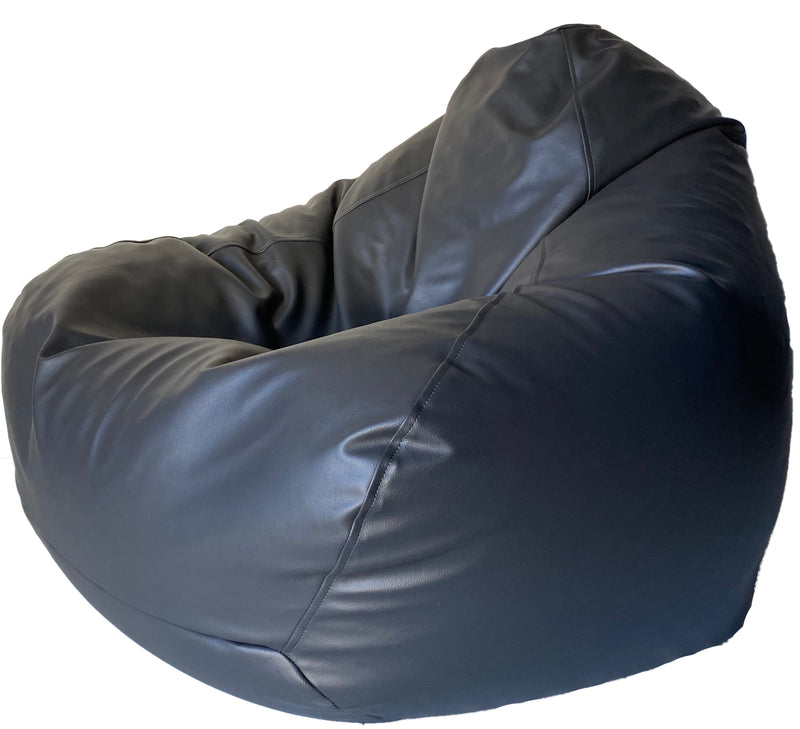 Classic Vinyl Bean Bag in Thunder Grey