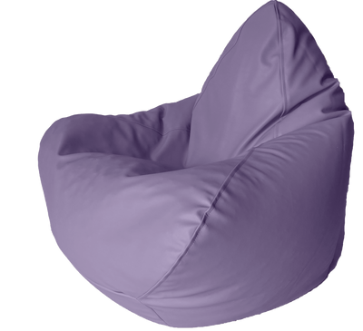 Classic Vinyl Bean Bag in Lilac