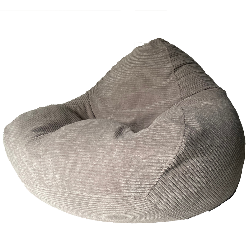 Profile Corduroy Luxury Bean Bag in Mink