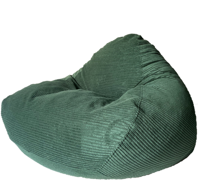Profile Corduroy Luxury Bean Bag in Alpine Green
