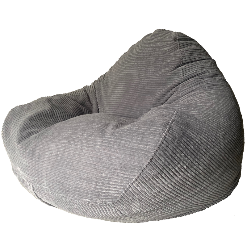Profile Corduroy Luxury Bean Bag in Nickle