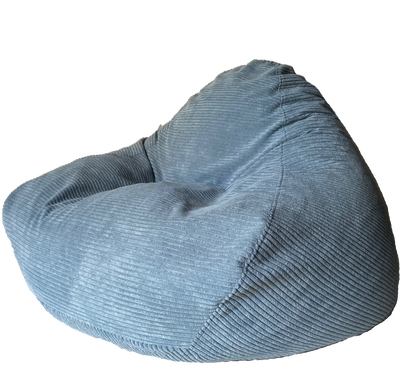 Profile Corduroy Luxury Bean Bag in Sky Blue