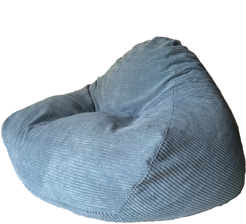 Profile Corduroy Luxury Bean Bag in Sky Blue