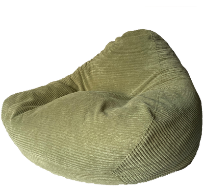 Profile Corduroy Luxury Bean Bag in Willow Green
