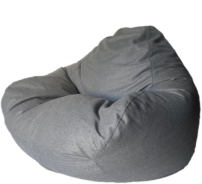 Warwick Brushed Twill Grey Bean Bag